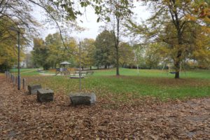 Frankfurt am Main, Unterliederbach, Emil-Siering-Park, Herbst